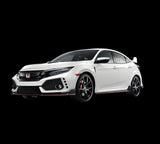 2018 Honda Civic Silver Drilled &amp; Slotted Brake Kits