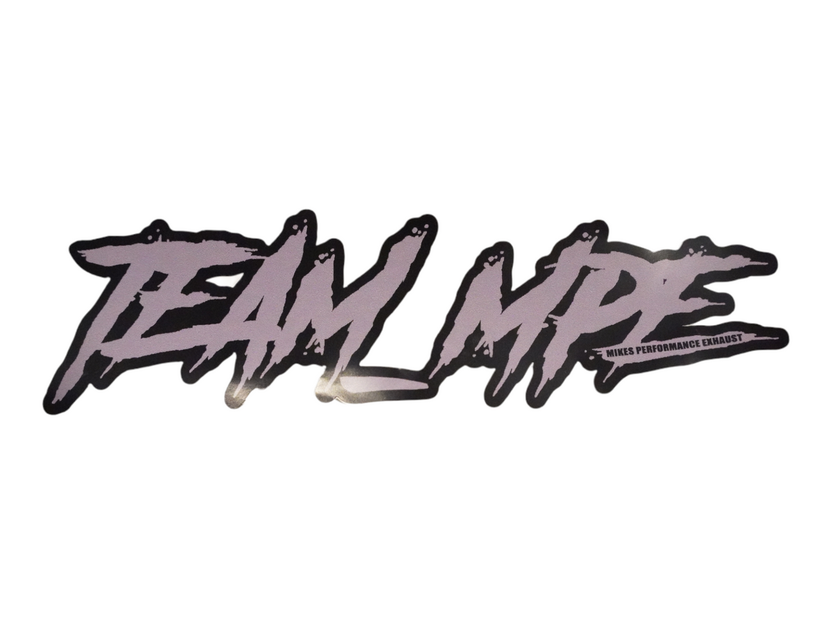 Team Mpe Grey decal