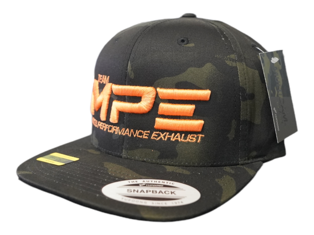 Team Mpe Camo with orange