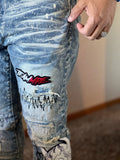 Team Mpe Red/White patch